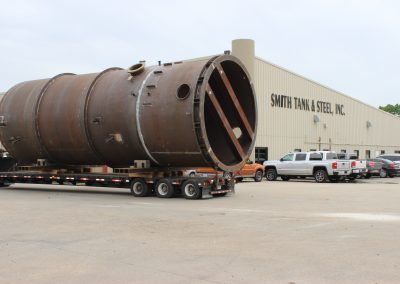 Ammonia injection tank 13 feet 9 inches by 8 feet 6 inches long